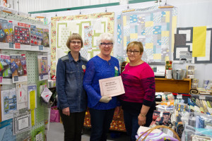 Best Vendor Booth - Oma's Quilt Shop